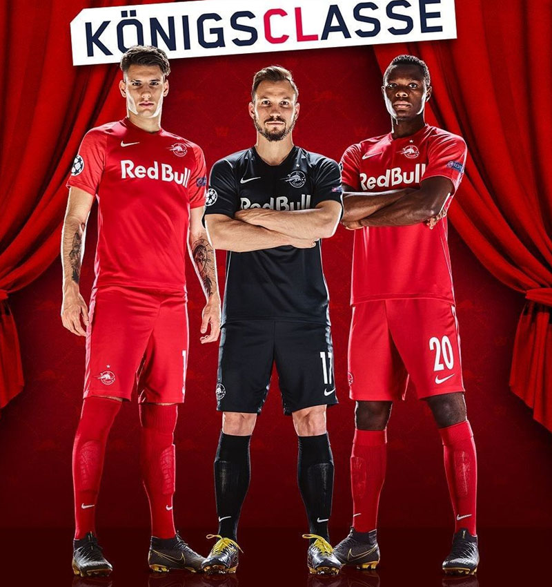 南野と奥川のRBザルツブルク、2019-20「CLユニフォーム」を発表！（Qoly）