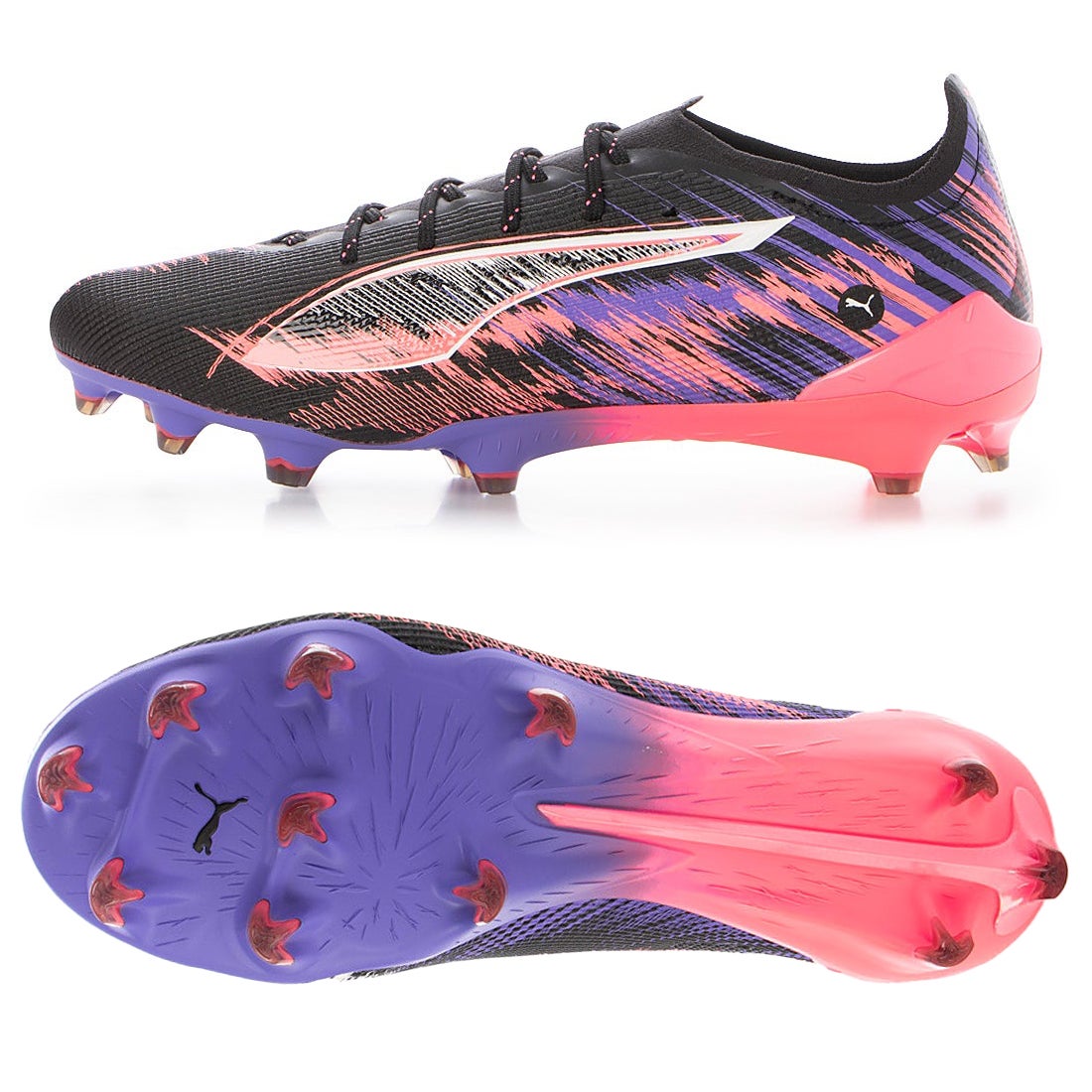 PUMA プーマ ウルトラ 5 アルティメット F1 FG(ブラック×パープル