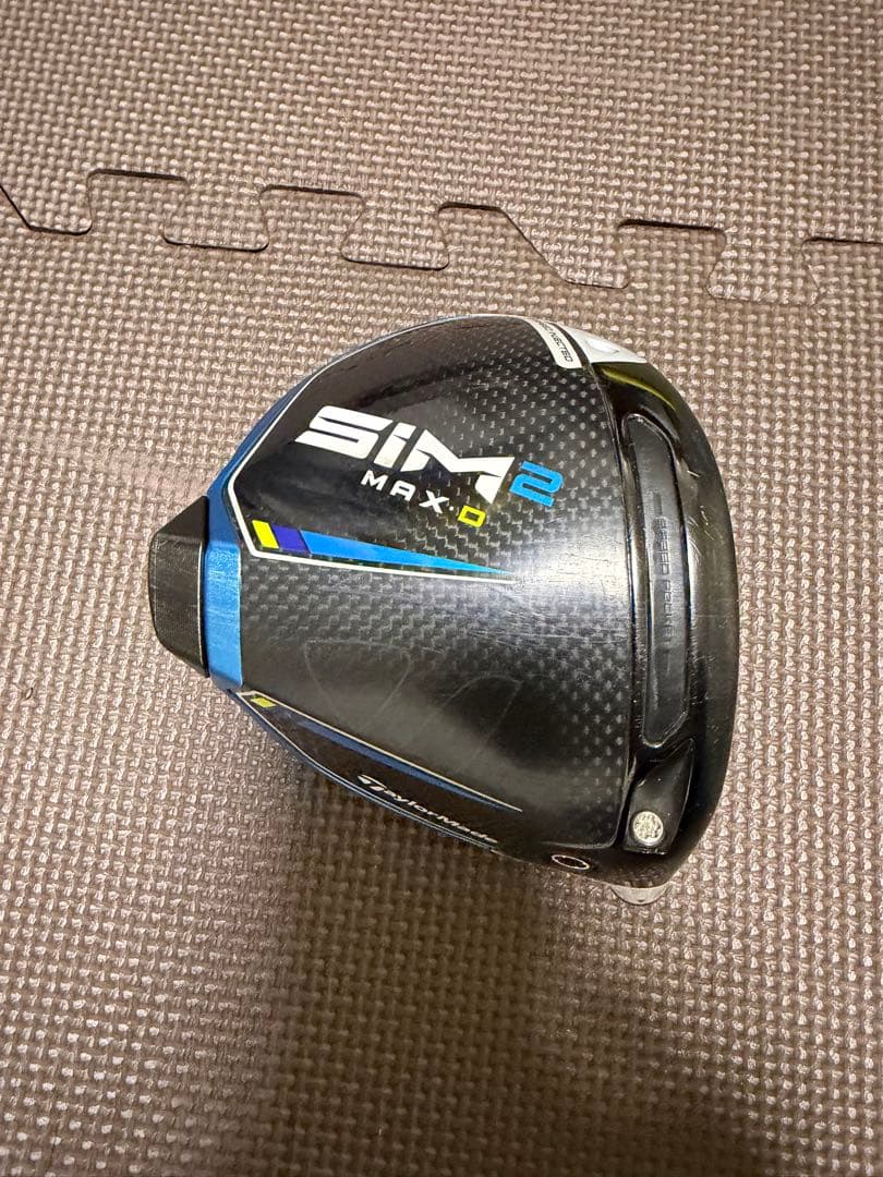 テーラーメイド SIM2 MAX-D ドライバー 10.5度 ヘッド 球が右に逃げない安定系モデル テーラーメイド SIM2 MAX-D ドライバー